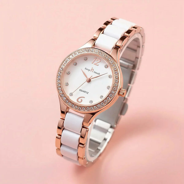 Luxury Quartz Women’s Wrist Watch – Elegant Designer Fashion Timepiece for Ladies