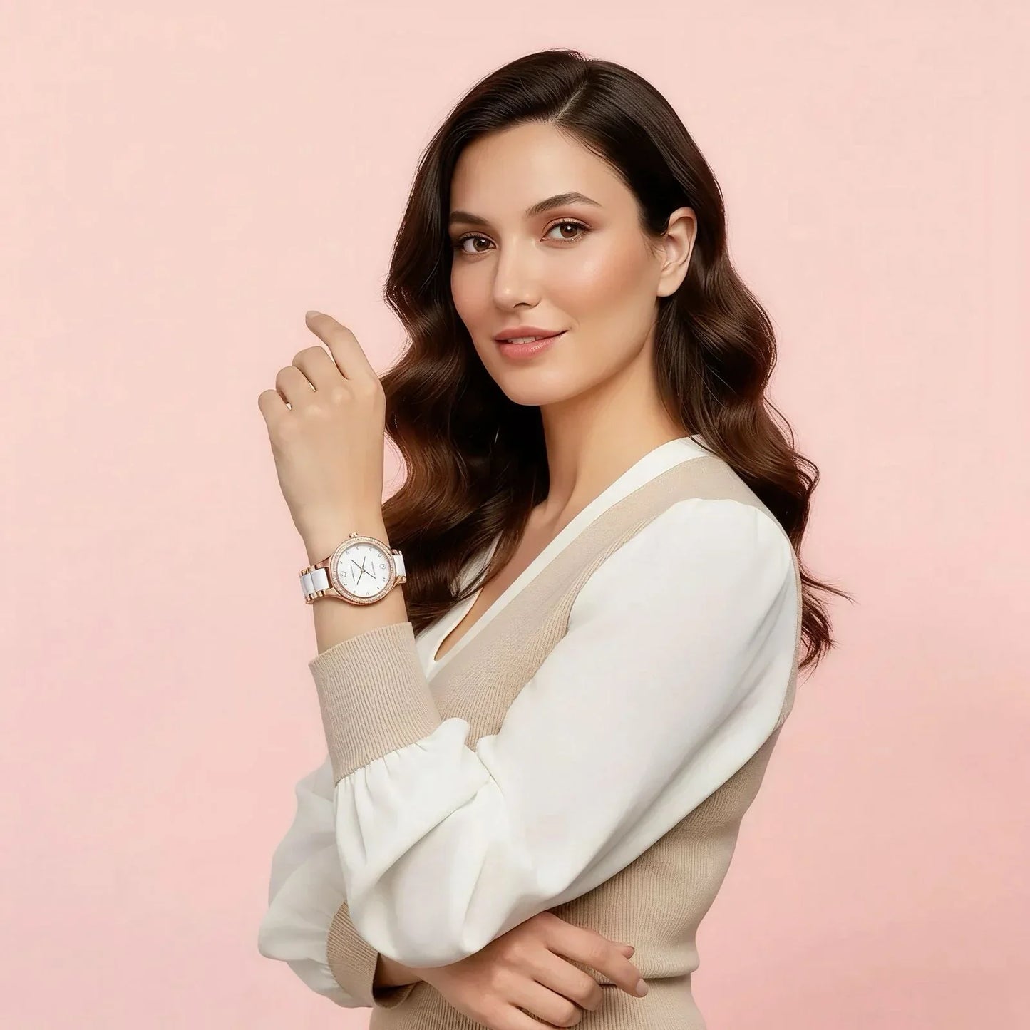 Luxury Quartz Women’s Wrist Watch – Elegant Designer Fashion Timepiece for Ladies