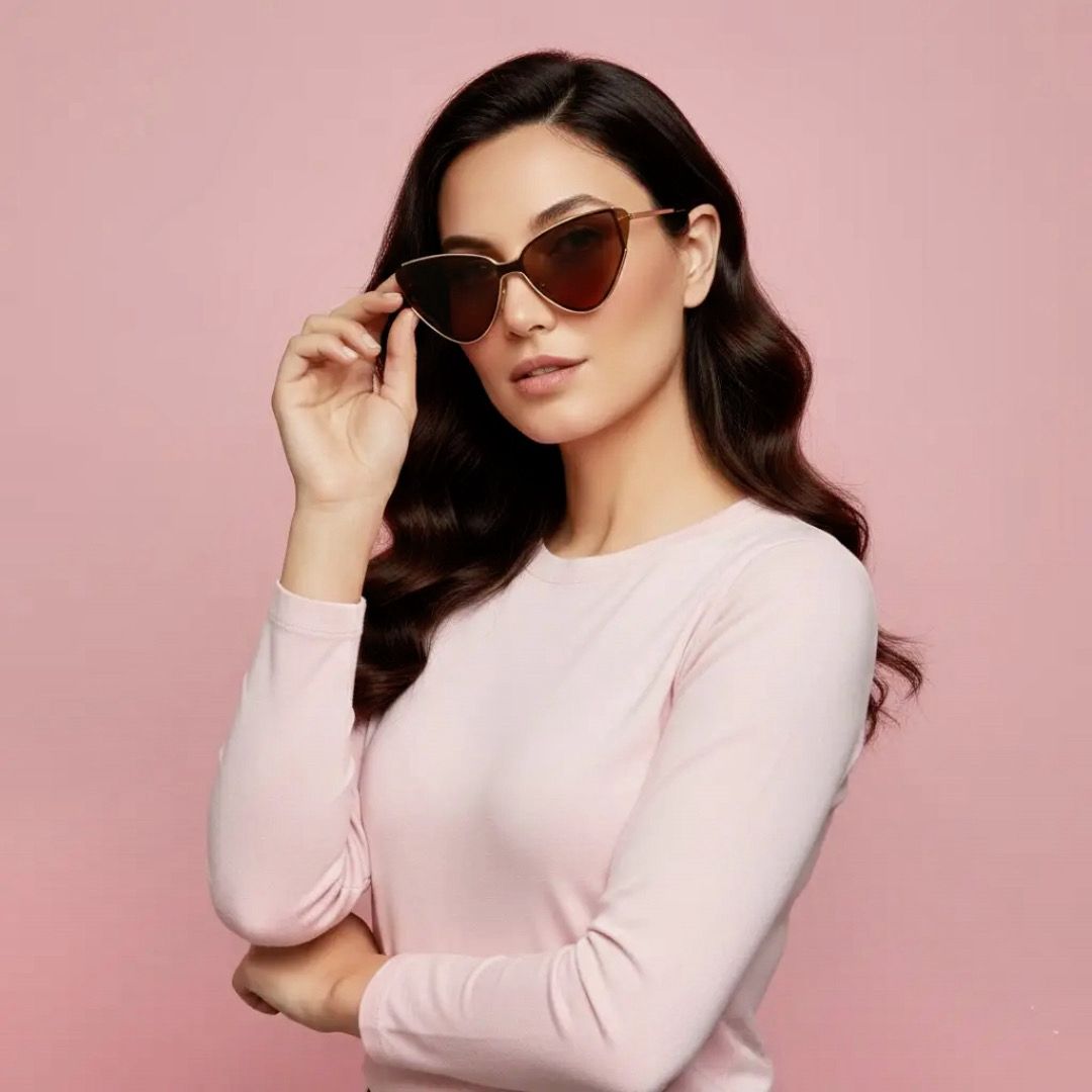 Retro Cat Eye Sunglasses for Women – Vintage UV400 Protection Fashion Shades | Trendy Designer Eyewear for Driving & Summer Style